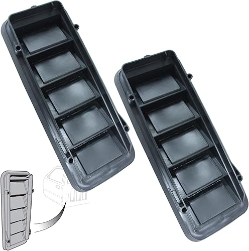 Rejilla de alivio de ventilación de aire para 1999-2021 Che-v-y GMC Silverado 1500 Sierra 2500 HD Classic (par)