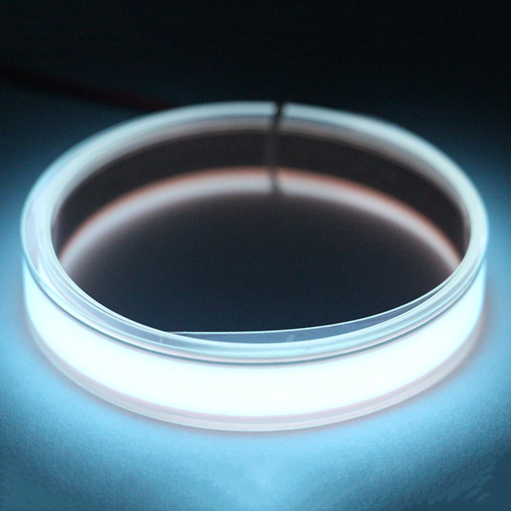 Gazechimp 12V 1meter Electroluminescent Panel EL Tape Backlight Lamp Stripe With Inverter - White