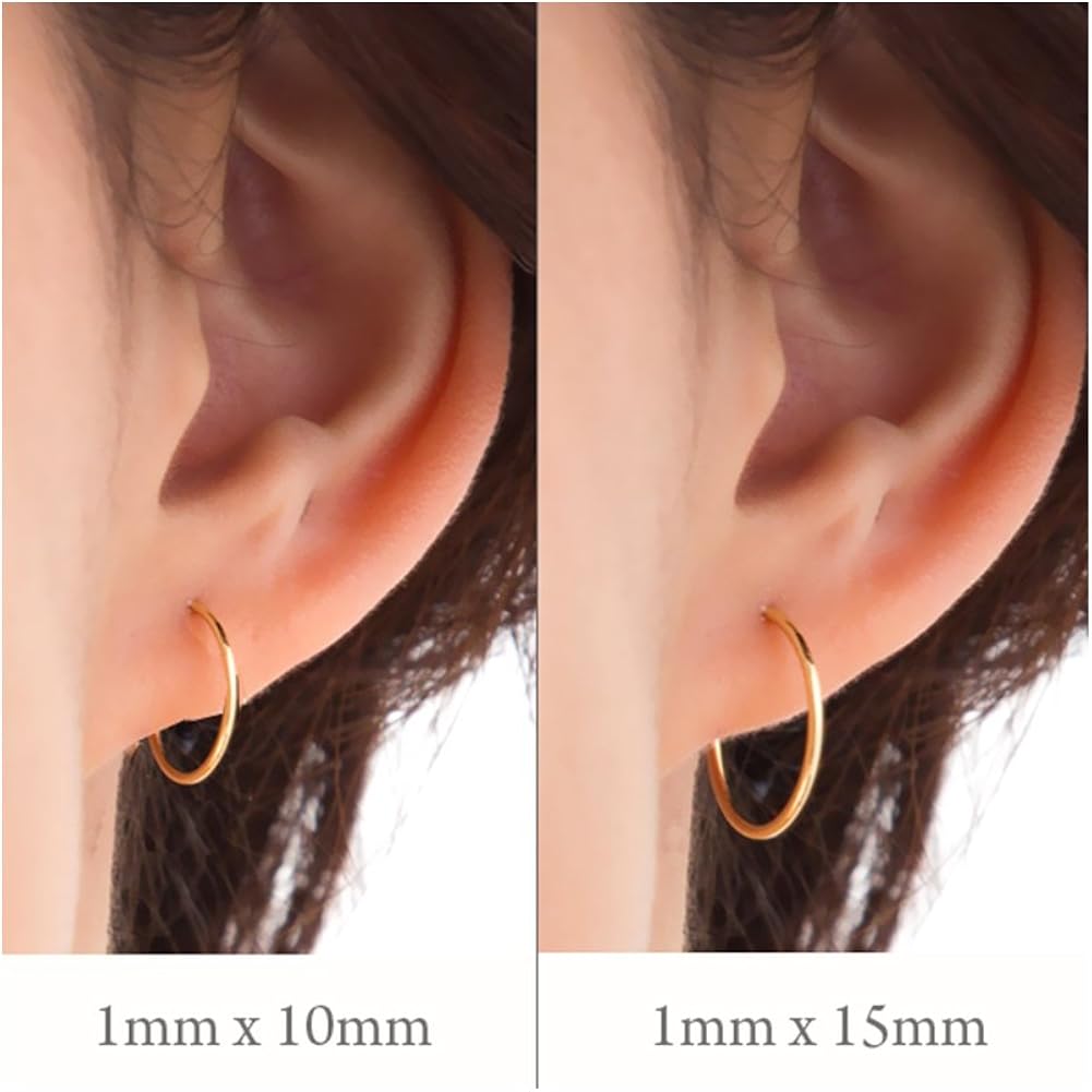 最大44%OFFクーポン 新品 K18シンプルフープピアス リングピアス