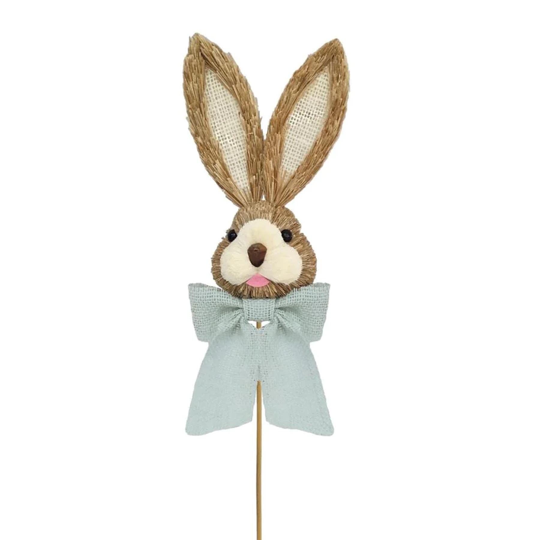 Widdle Gifts Blue Easter Decorations, Garden Picks, Egg Hunt - 38Cm Bunny Head Pick 7950
