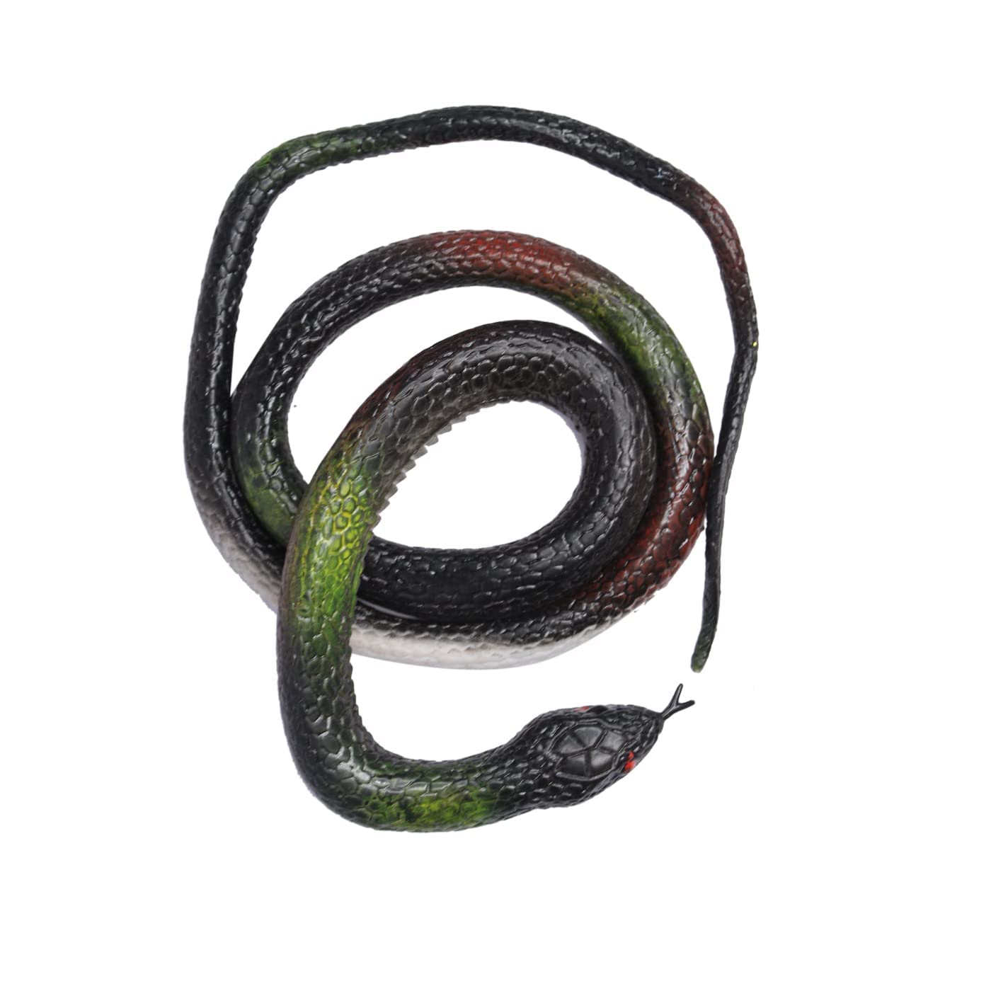 INAAYA Rubber Snakes Prank Toy Fake Snake Toy for Garden to Scare Bird Mice Multicolor (B09ZH4Z8RG) Amazon Price History, Amazon Price Tracker