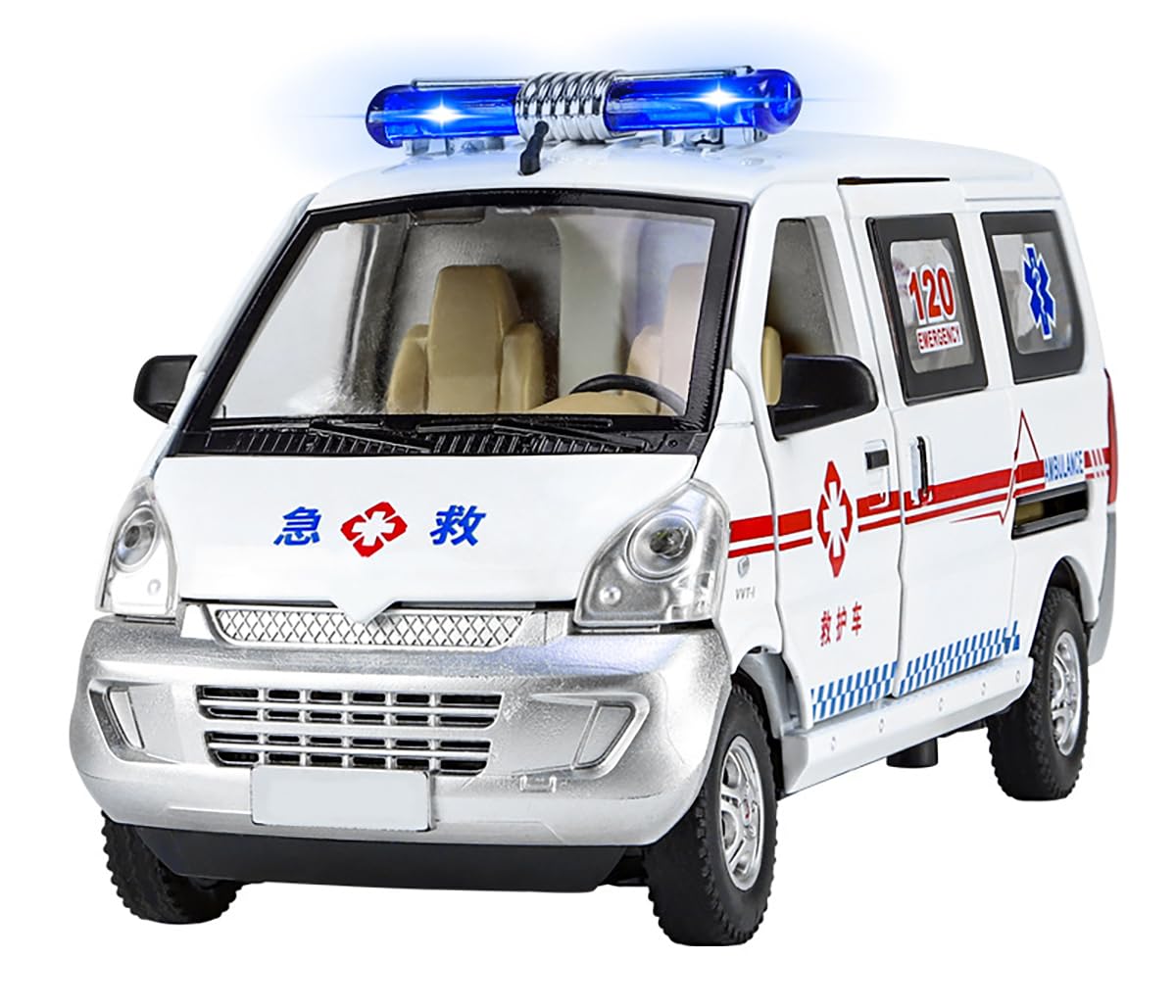 Magicwand® Die-Cast Zinc Alloy 1:24 Scale Wuling Postal Van【Large】 with 6 Openable Doors,Lights & Music & Steerable Front Wheels【White】【Pack of 1】 (B0CSKG26YF) Amazon Price History, Amazon Price Tracker