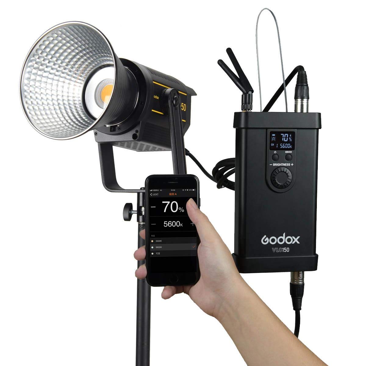 GODOX VL150 150W 5600K LED Photography Video Light Continuous