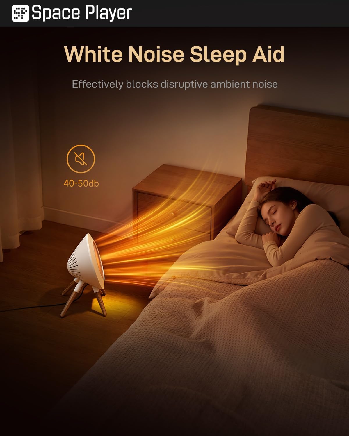 2026 Upgraded Portable Electric SpaceHeater Indoor Use, 1000W Energy-Saving PTC Ceramic Heater with Thermostat, 36dB Low-Noise, Overheat & Tip-Over Protection, 2 Modes - Home Bedroom Office