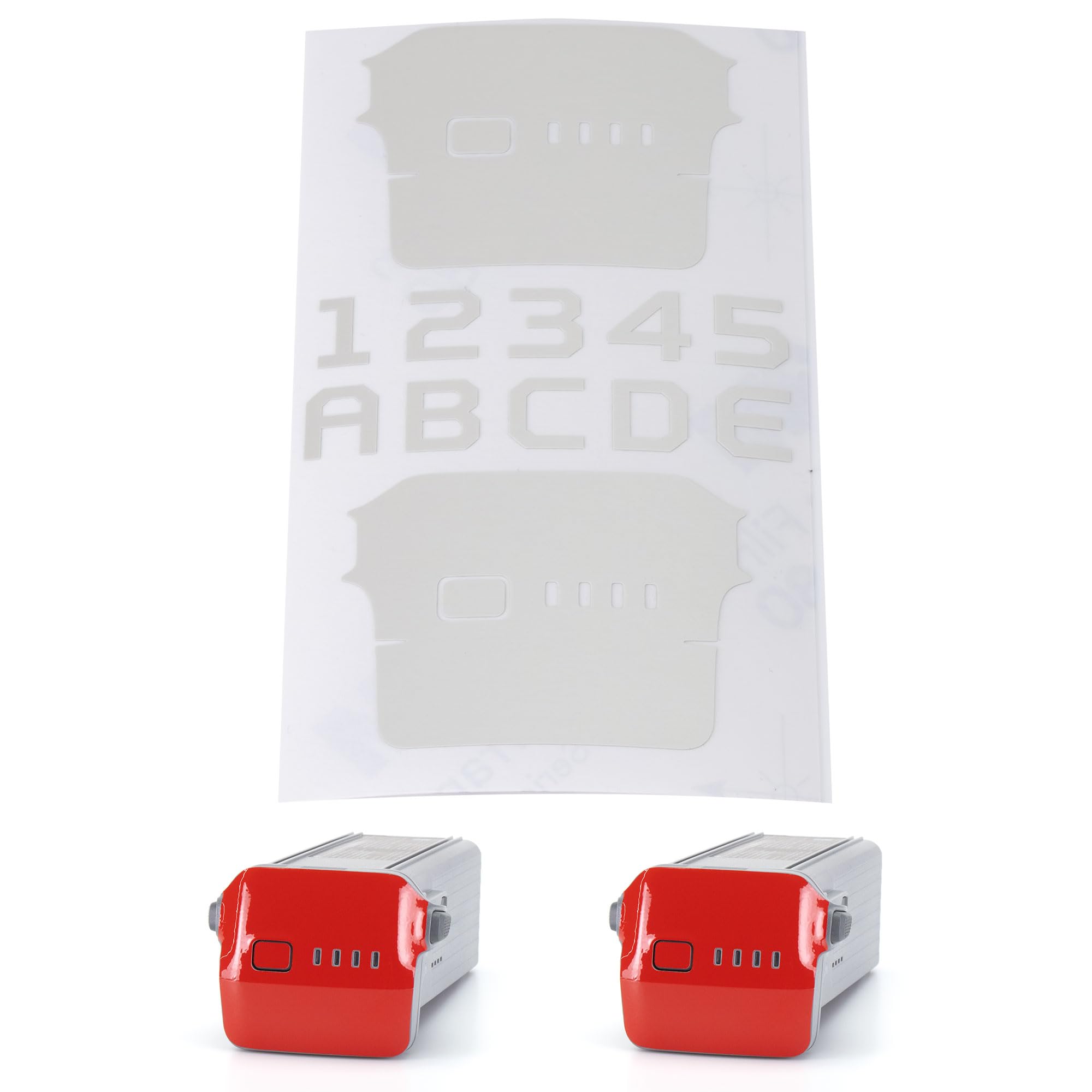 WRAPGRADE Skin Stickers Compatible with DJI Air 3 | Two Batteries (Madagascar Pearl)