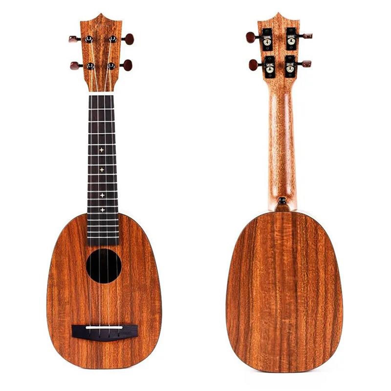 Ukulele Instrumenty Muzyczne 21 Calowe Akustyczne Ukulele 4 Strunowe Instrumenty Muzyczne Z Torbą I Akcesoriami Łatwe Do Grania