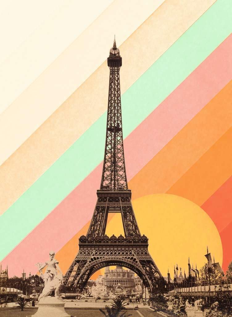 Ravensburger Paris Rainbow 500 Piece Jigsaw Puzzle – Bright City of Lights Skyline, Relaxing Escape for Adults & Families