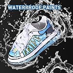 ARTME Ensemble de peinture en cuir acrylique, 20 Couleurs x 30ml Kit de teinture en cuir acrylique parfait pour les chaussures, les sneakers, les vestes, le canapé et le siège auto