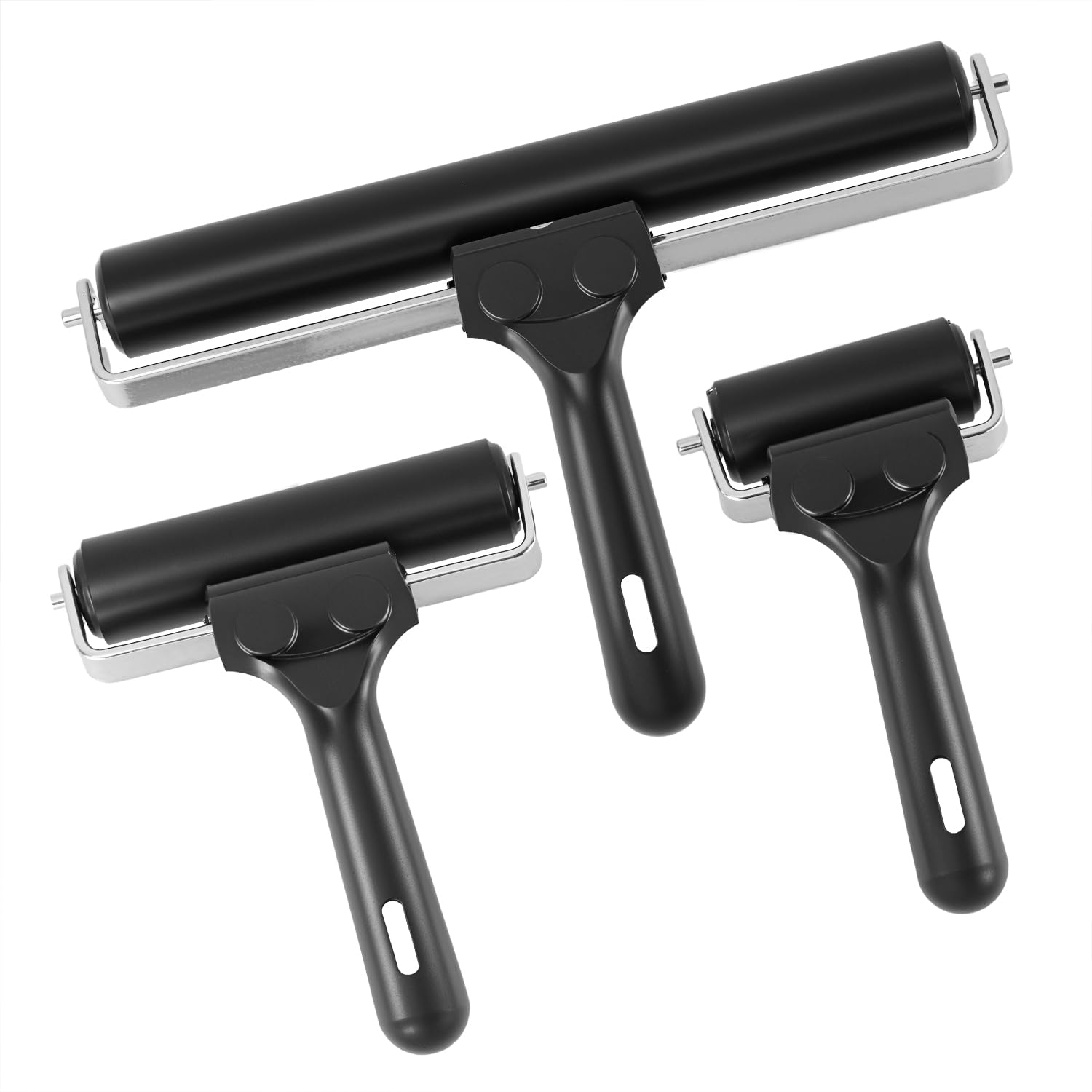 Rouleau de peinture en vinyle QWORK anti-bulles pour une application lisse et uniforme