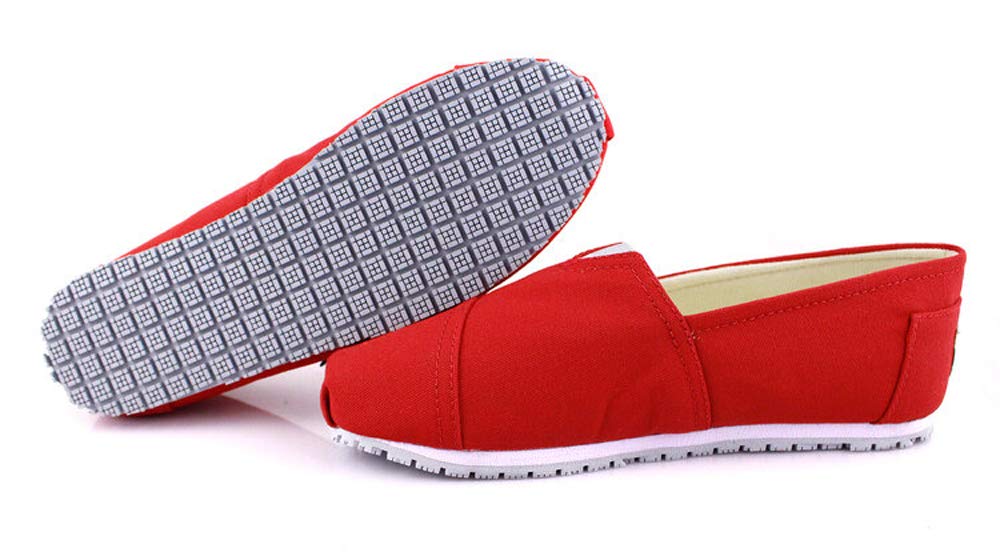 Laforst Women's Sunbrella SR Slip-On Shoes, Red, 9.5