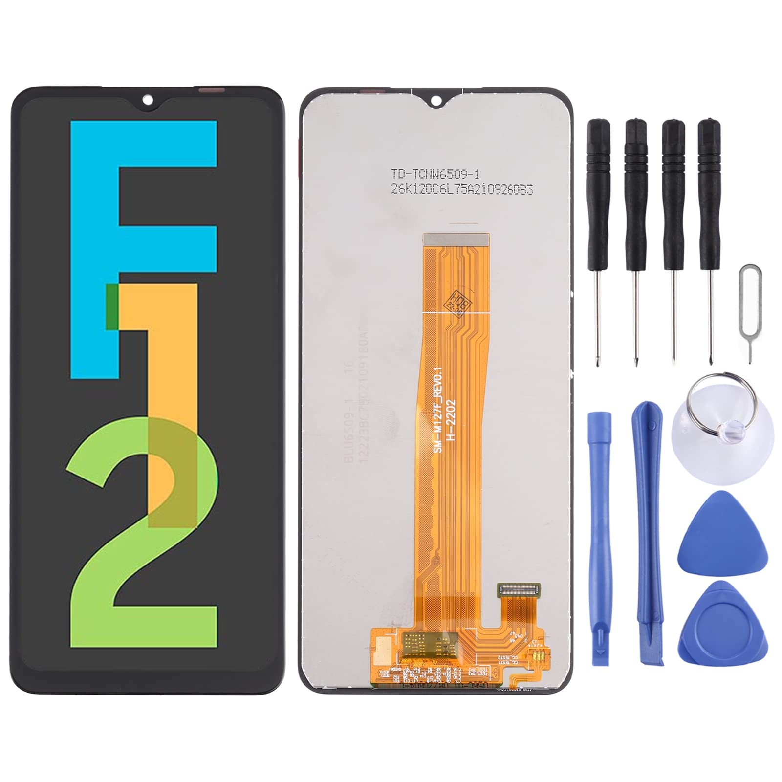 Lihuoxiu LCD Screen for Samsung Galaxy F12 with Digitizer Full Assembly