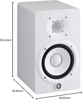 YAMAHA　HS8　パワードスピーカー　モニタースピーカー　白　ホワイト Amazon | ヤマハ HS8 (8インチ) パワードスタジオモニター (ホワイト色