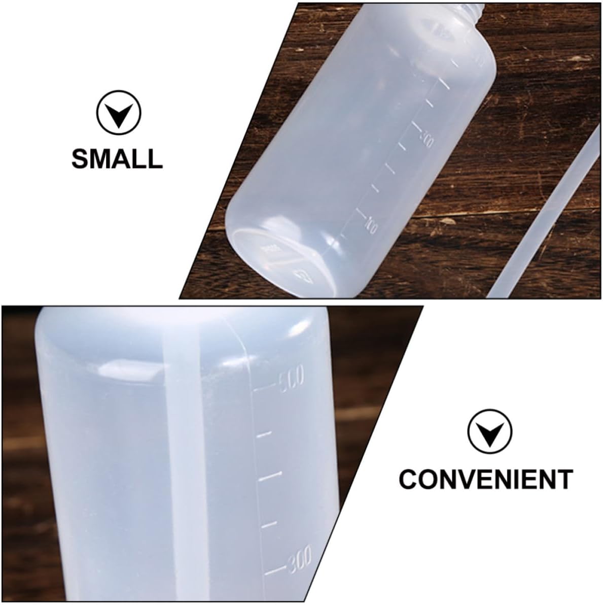 TOYANDONA Bird Cage Water Bottles Sturdy Water Adding Pot 500ml White 2pcs Pp Easy to Hold Convenient to Store Cage Accessory for Birds Pets and Parrots
