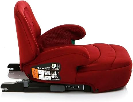ebebek baby plus Booster | Portable Car Seats for Kids, Comfortable Travels with Your Little, Compact, Convenient for Everyday Use, 4 to 12 Years (Red)