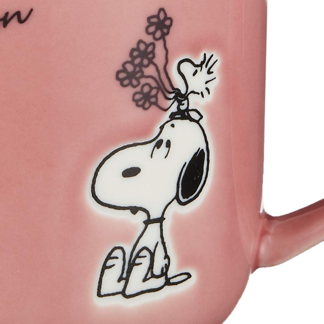 Amazon.com | Peanuts SN611-11C Snoopy Mug, Season Pattern, Red