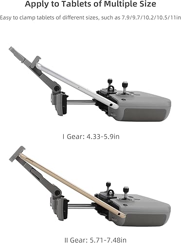 Miniatura 4 de BTG DJI RC N1 N2 N3 Controlador Smartphone Tablet Soporte Soporte Soporte y Cordón para DJI Flip/NEO/Mavic Air 3S Air 3/Mavic 3/Mini 4 3 Pro/Mavic
