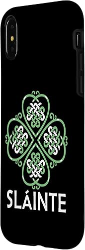 Vista 8 de Funda para iPhone 12 Mini Slainte Celtic Knot Irish Shamrock Trébol Festival