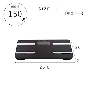 Amazon | 武田コーポレーション コンパクト体重体組成計