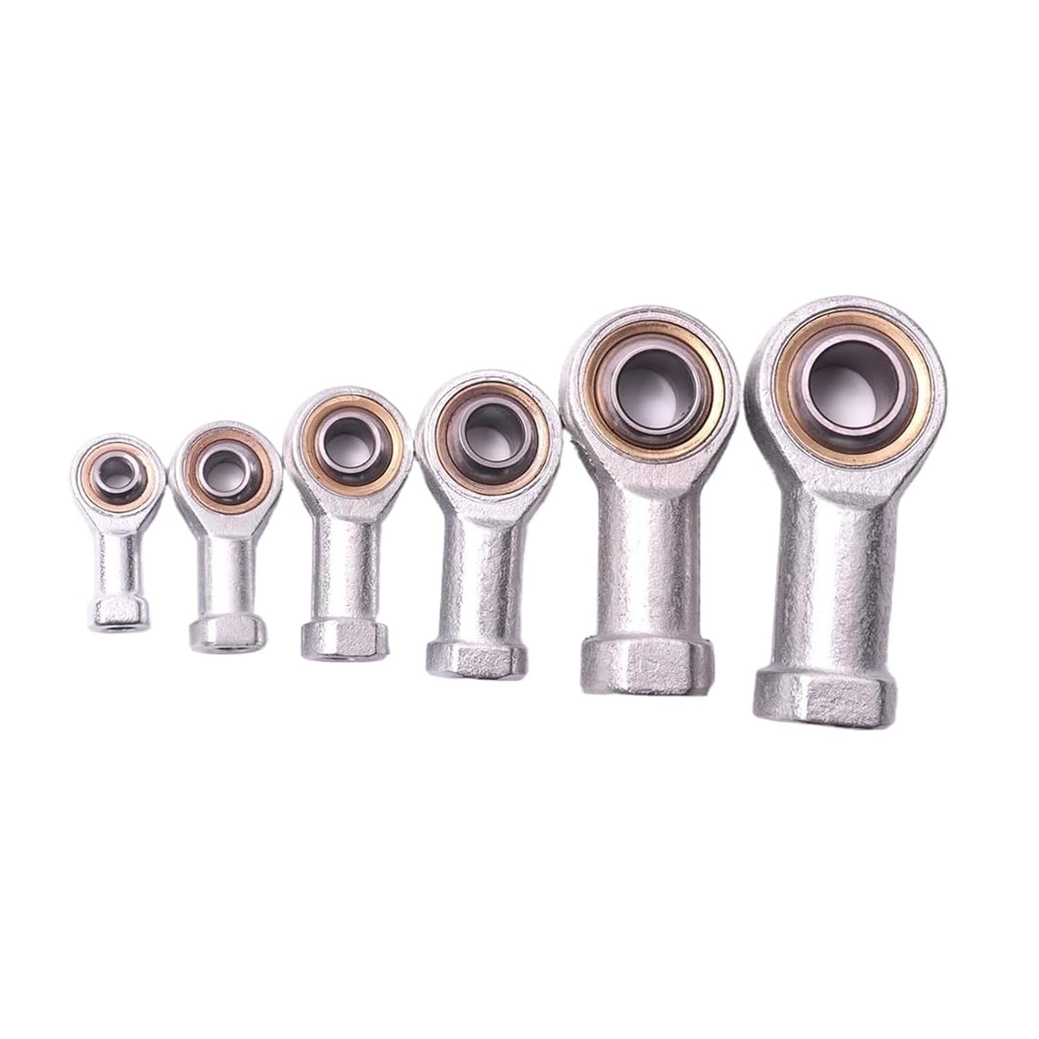 Machine Bolt 1PCS,Female Ball Bearing Right Thread Fish Eye Rod End Joint Bearing Oscillating Bearing Tools(M16)