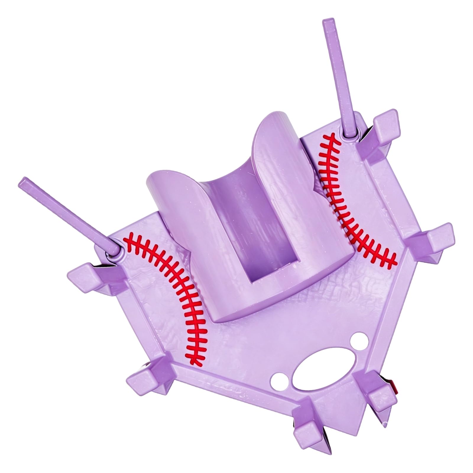 BWANGIAO Baseball And Softball Dugout Organizers Fence Mounted Hanging Holder For Equipment Storage And Team Efficiency