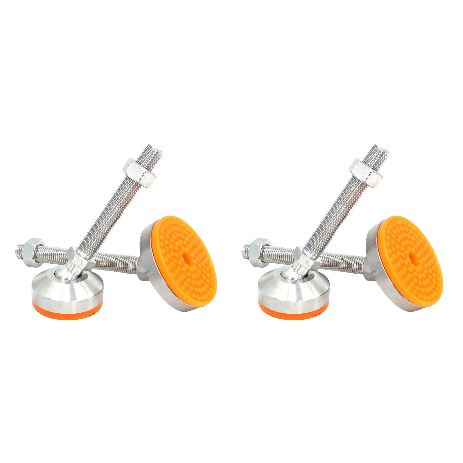 Nivelador de patas para sillas, mesas y cómodas, juego de 4 niveladores de patas para muebles de alta resistencia, patas ajustables con rosca M20 y M24, para bancos de trabajo, máquinas y armarios (8