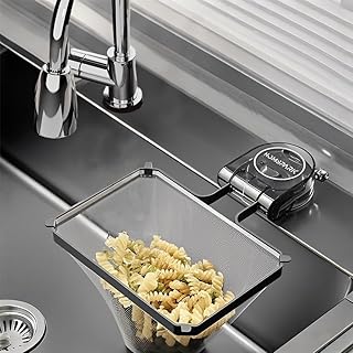 Homspark 三角コーナー いらず 強力吸盤 サンカクコーナー水切りネット ホルダー シンク ゴミ受け キッチン 生ゴミ処理 水切りネット 50枚付き ブラック