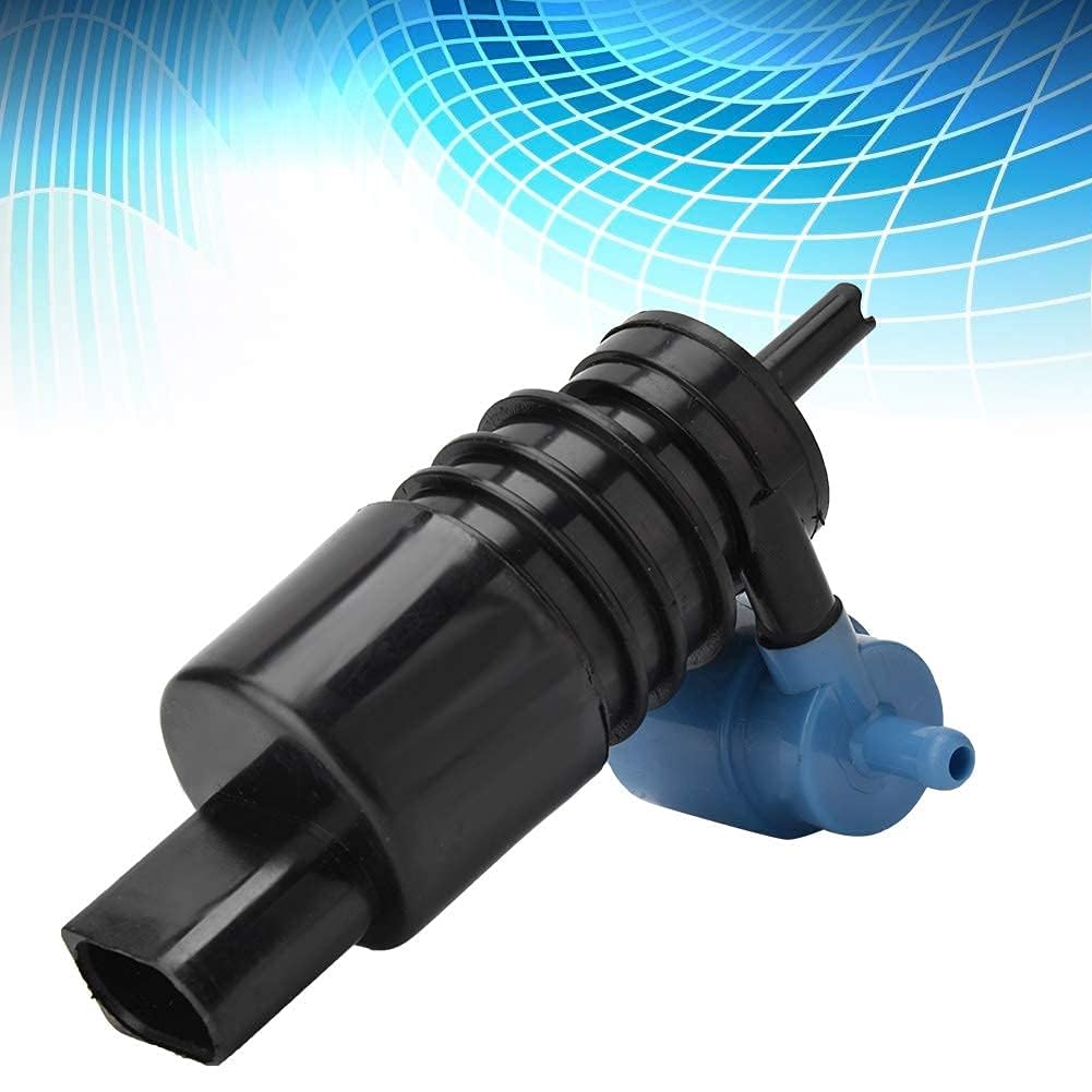 Universal Windshield Washer Pump, System Czyszczenia Szyb Samochodowych, Pompa Spryskiwacza Przedniej Szyby, Automatyczne Nawadnianie, Kompatybilna z Większością Pojazdów, Model 1K6955651