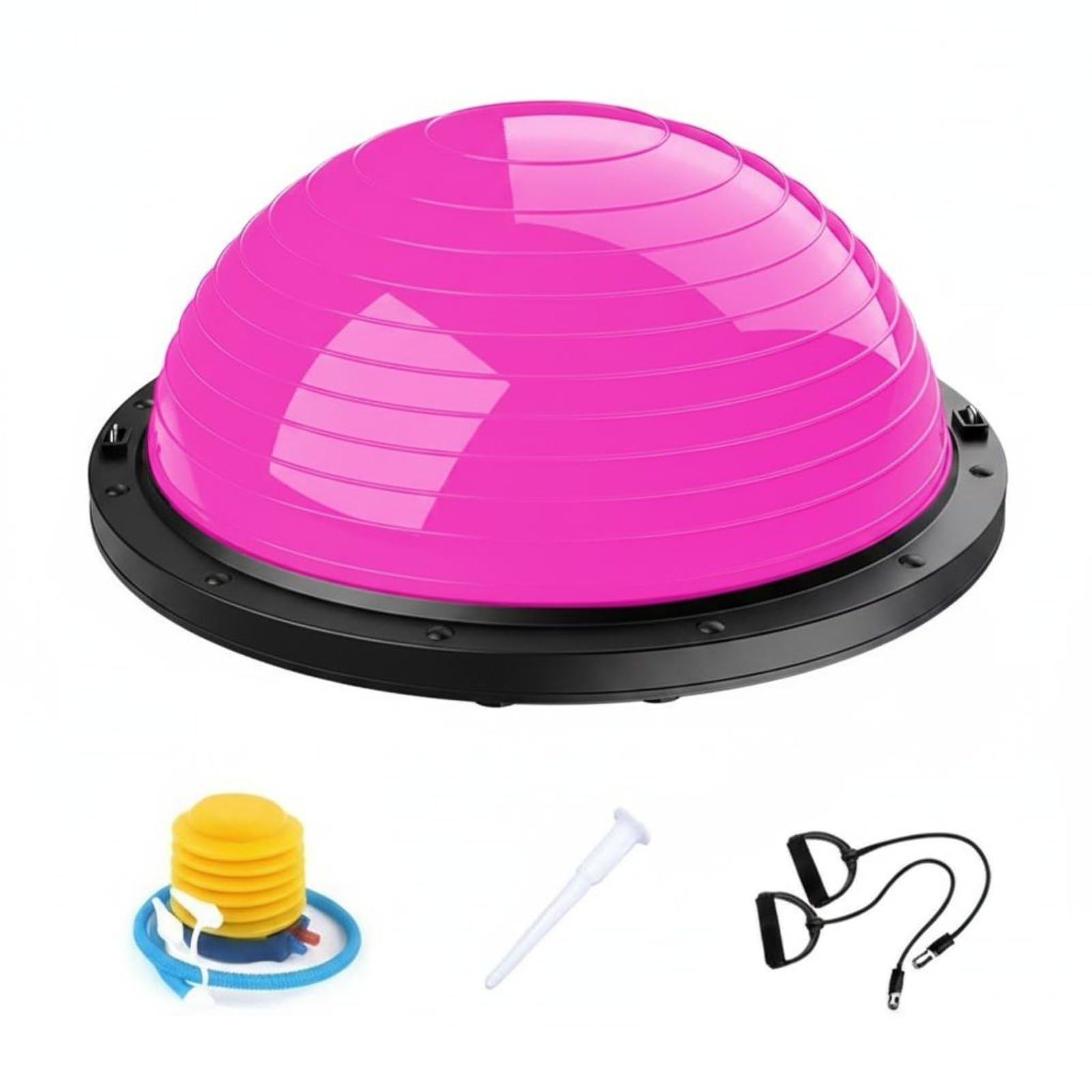 Ball Mezza Sfera Equilibrio Palla Propriocezione Palla Allenamento Dispositivo Core Materiale Durevole PVC Robusta per Esercizi Ripetuti Stimola