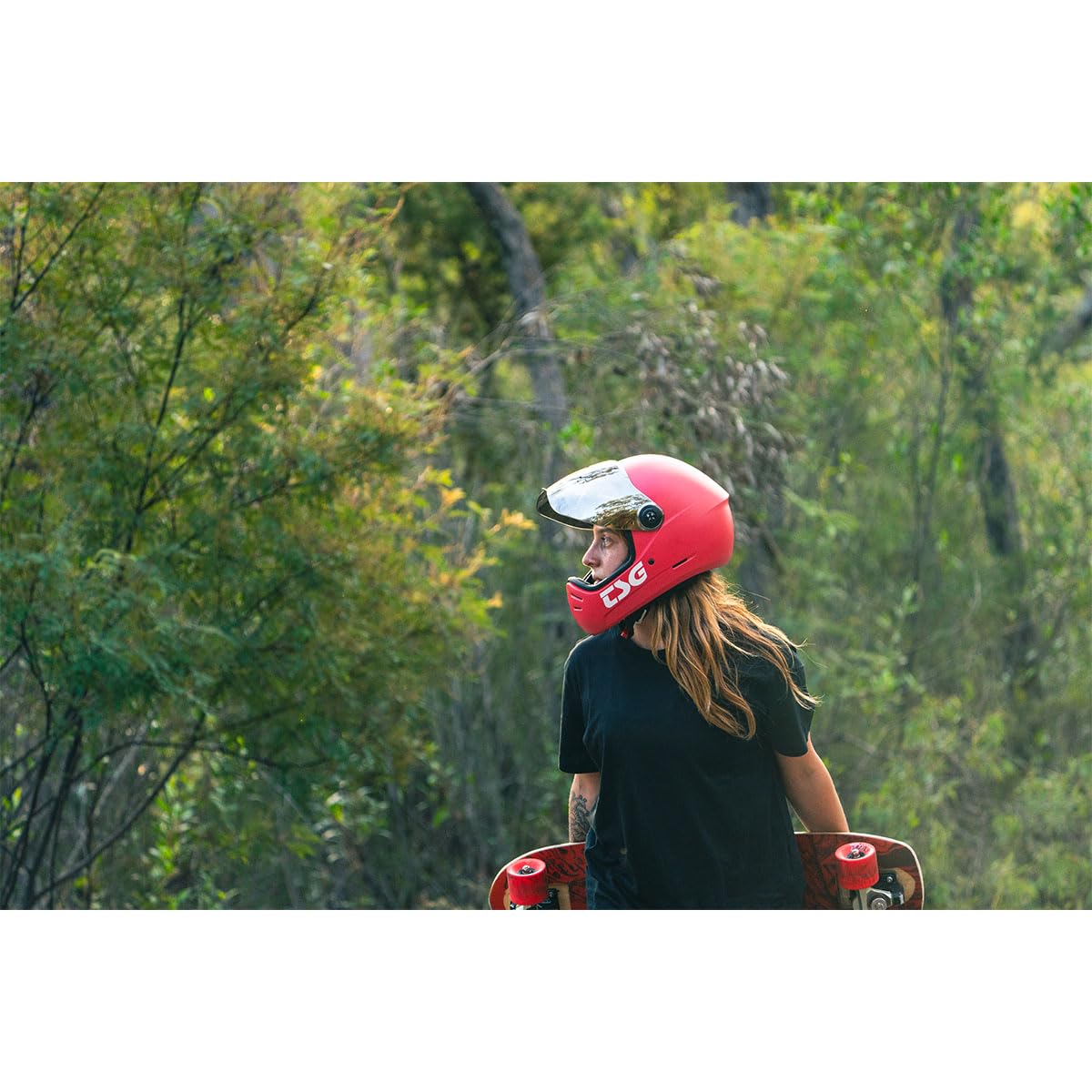Amazon.com: TSG - Pass 2.0 Full-face Premium Helmet w/Two Visors