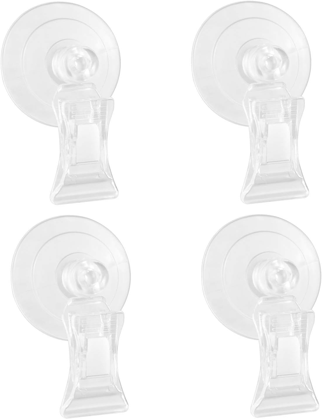 SLSON 4 Pack Fishes Veggie Seaweed Plant Suction Cup Clip Feeding Tool Feed Holder Aquarium Accessories for Fish Tank