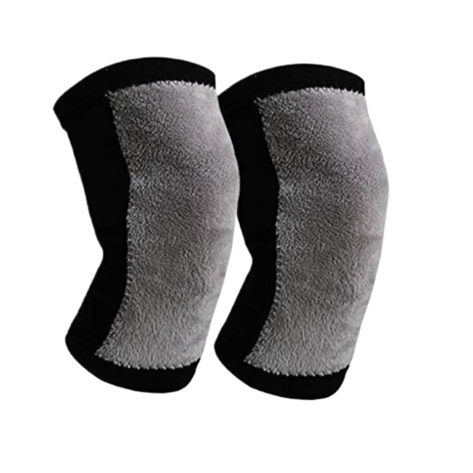 Ginocchiera Ginocchiere da Donna E Uomo in Peluche, Protezioni for Le Gambe, Calzini for Il Calore dello Sci del Ciclismo Tutore Ginocchio(M)