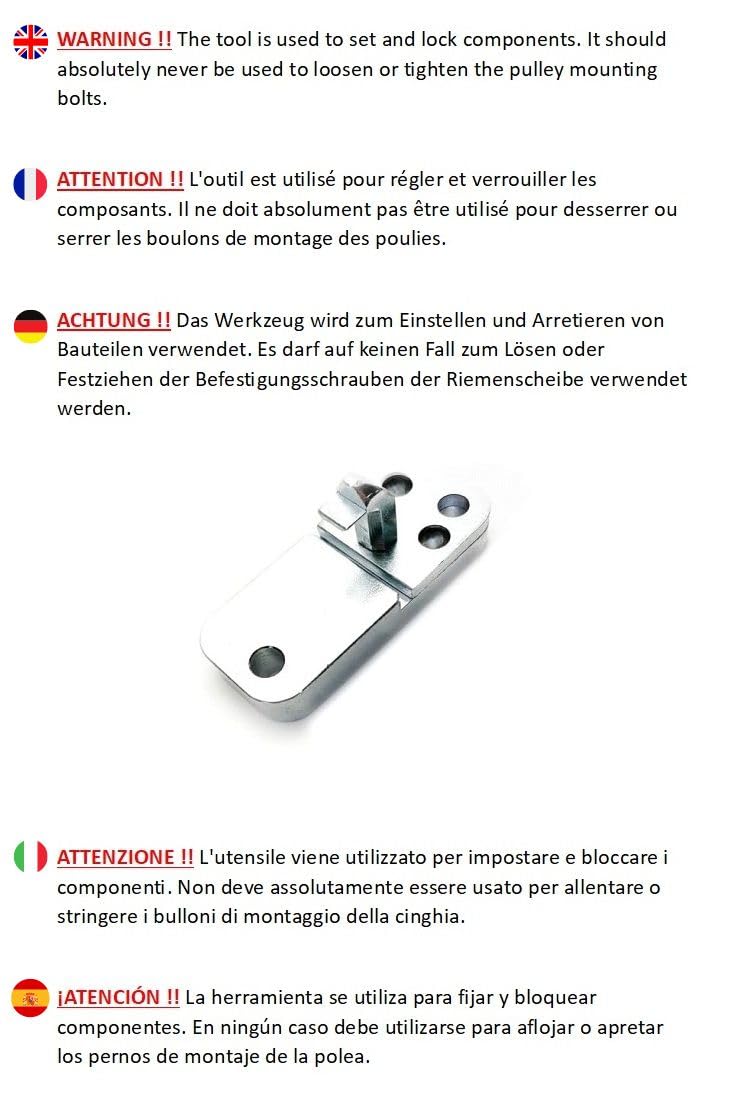 Juego De Calado De Distribución CASTEX - Compatible Con Citroen, Peugeot, DS Y Opel Motores 1.0 Y 1.2 PureTech