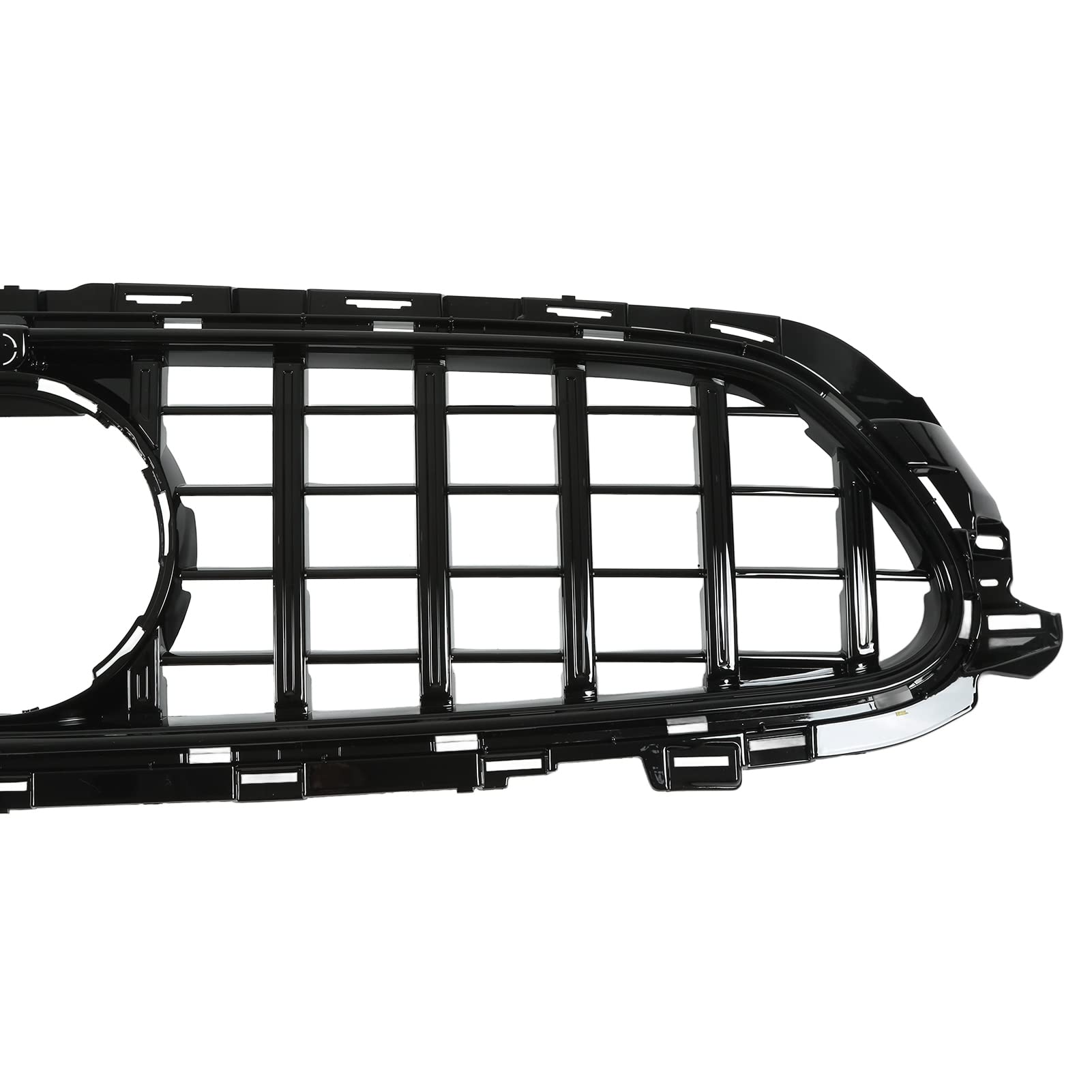 Calandre de Style Panamericana GT avec Trous pour Caméra Classe E W213 C238 Facelift 2021 (Noire)