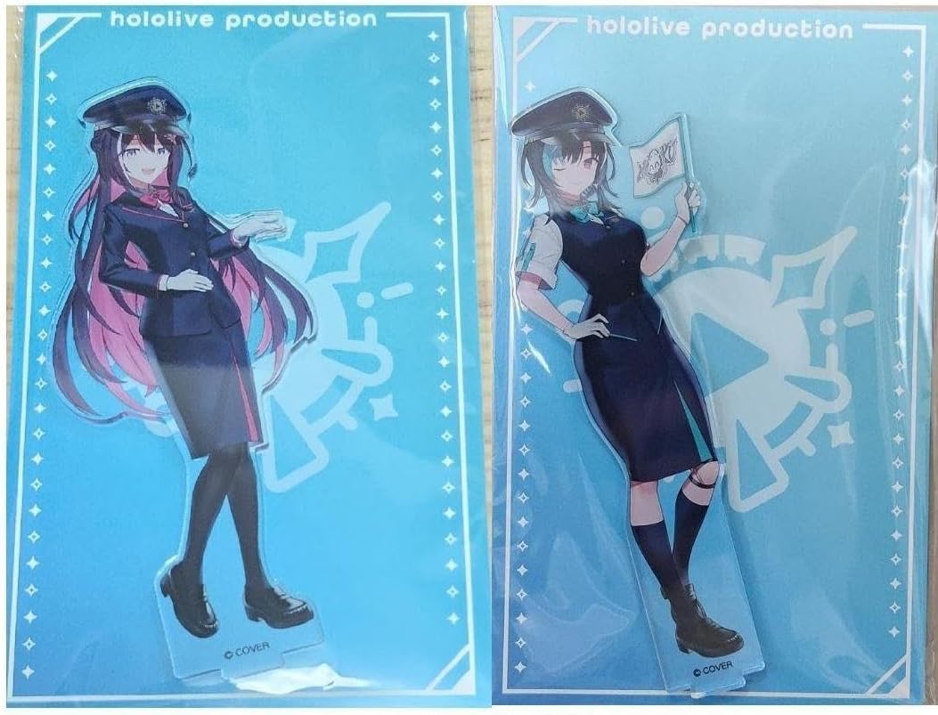 AZKi、輪堂千速 セット 東京駅 アクリルスタンド 輪堂千速（6th fes