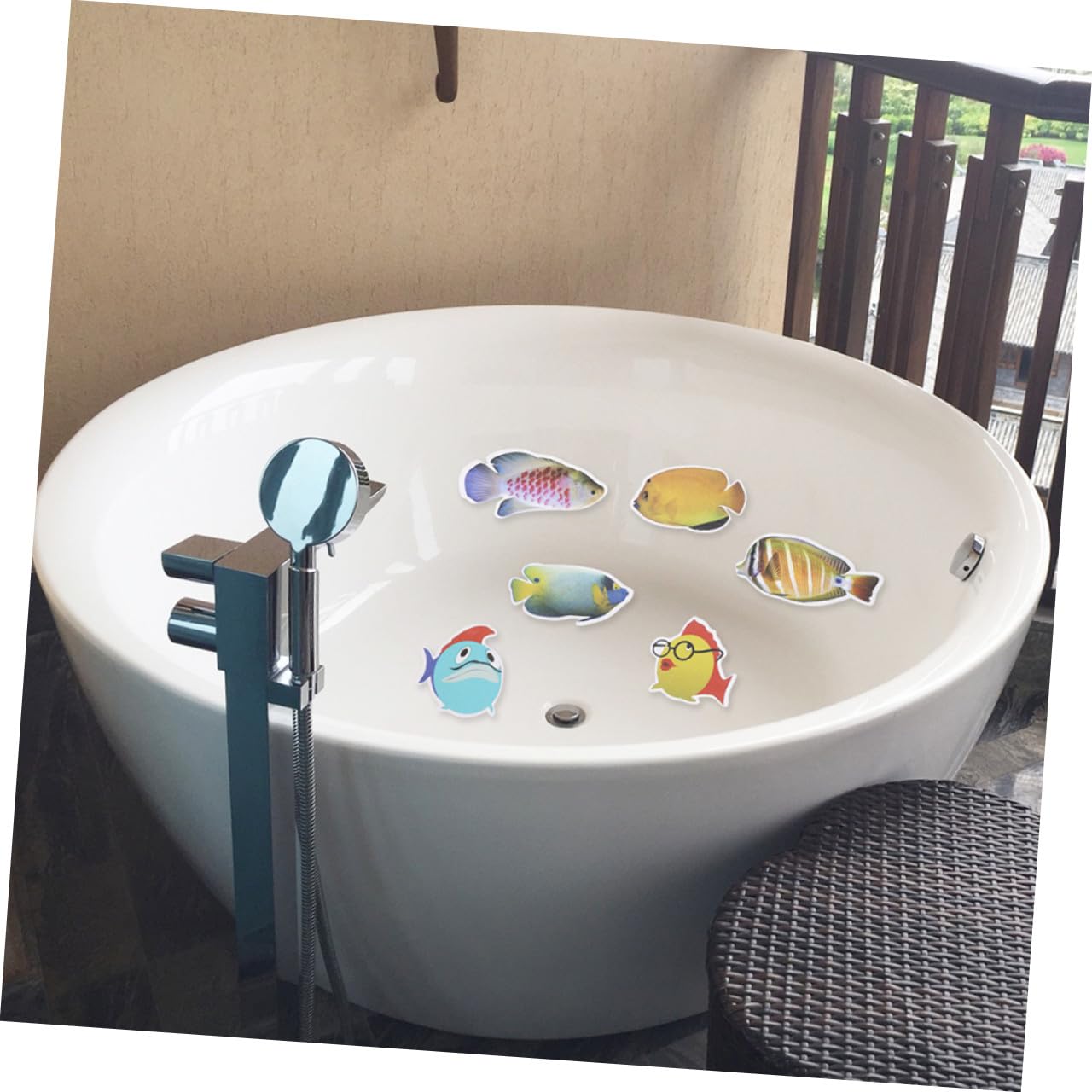 3juegos Pegatinas Antideslizantes para Bañera y Ducha Impermeables Coloridas Adhesivas De PVC para Suelos y Baños