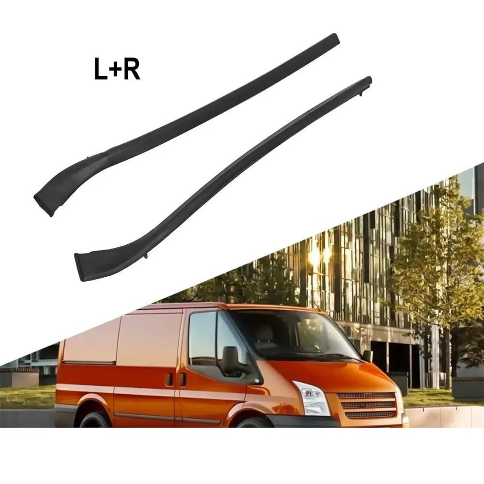 1 Paio Di Strisce Sigillanti Per Portiere Per Ford Per Transit MK7 1828404 1792620 179260 Cinture Protezione In Gomma Per Bordi Finestrini Striscia Protettiva