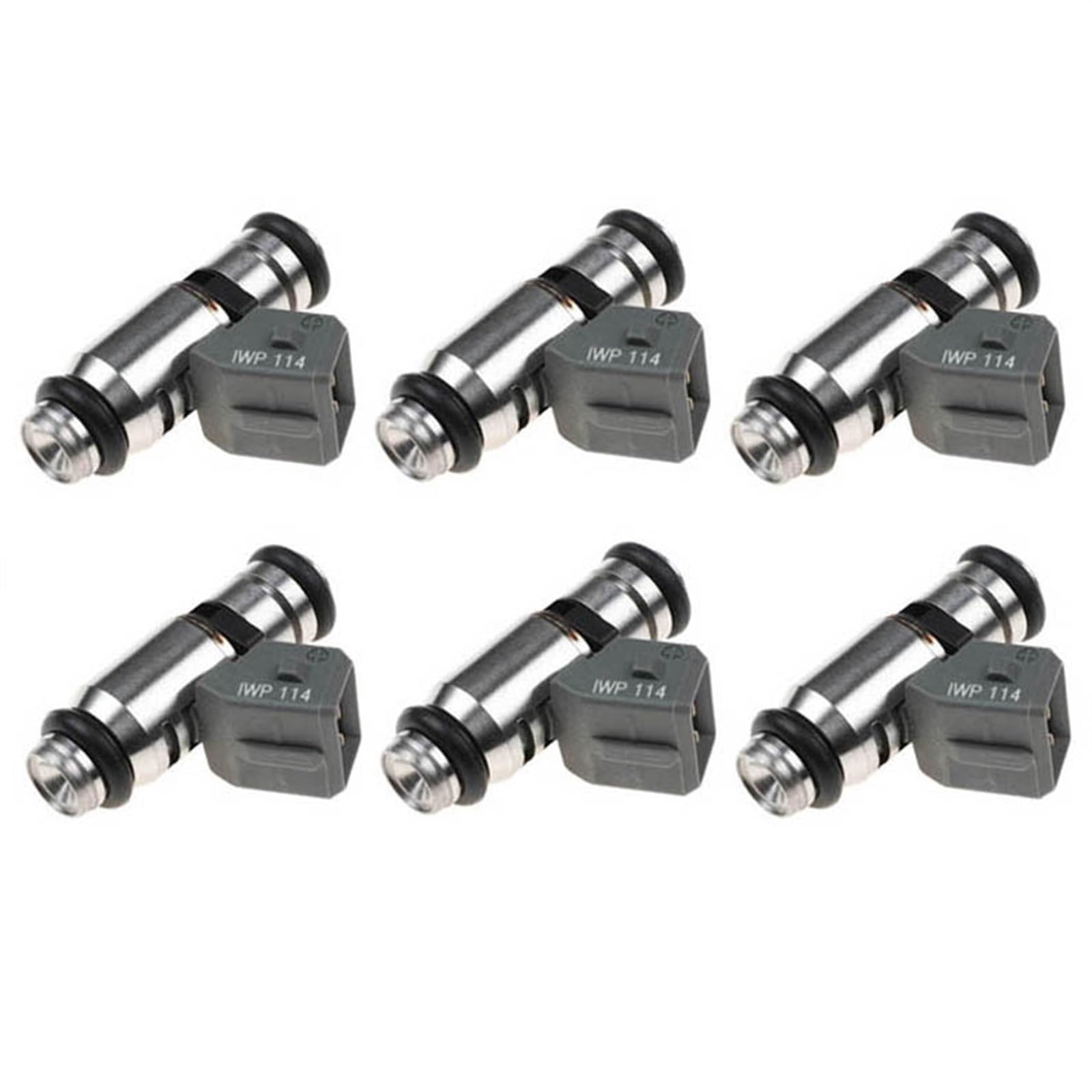 Boquilla inyector Combustible para VW para Quantum 1,8 IWP-114 041906031 6 Uds Boquilla Inyector Combustible Coche Accesorios Coche Coche Inyector