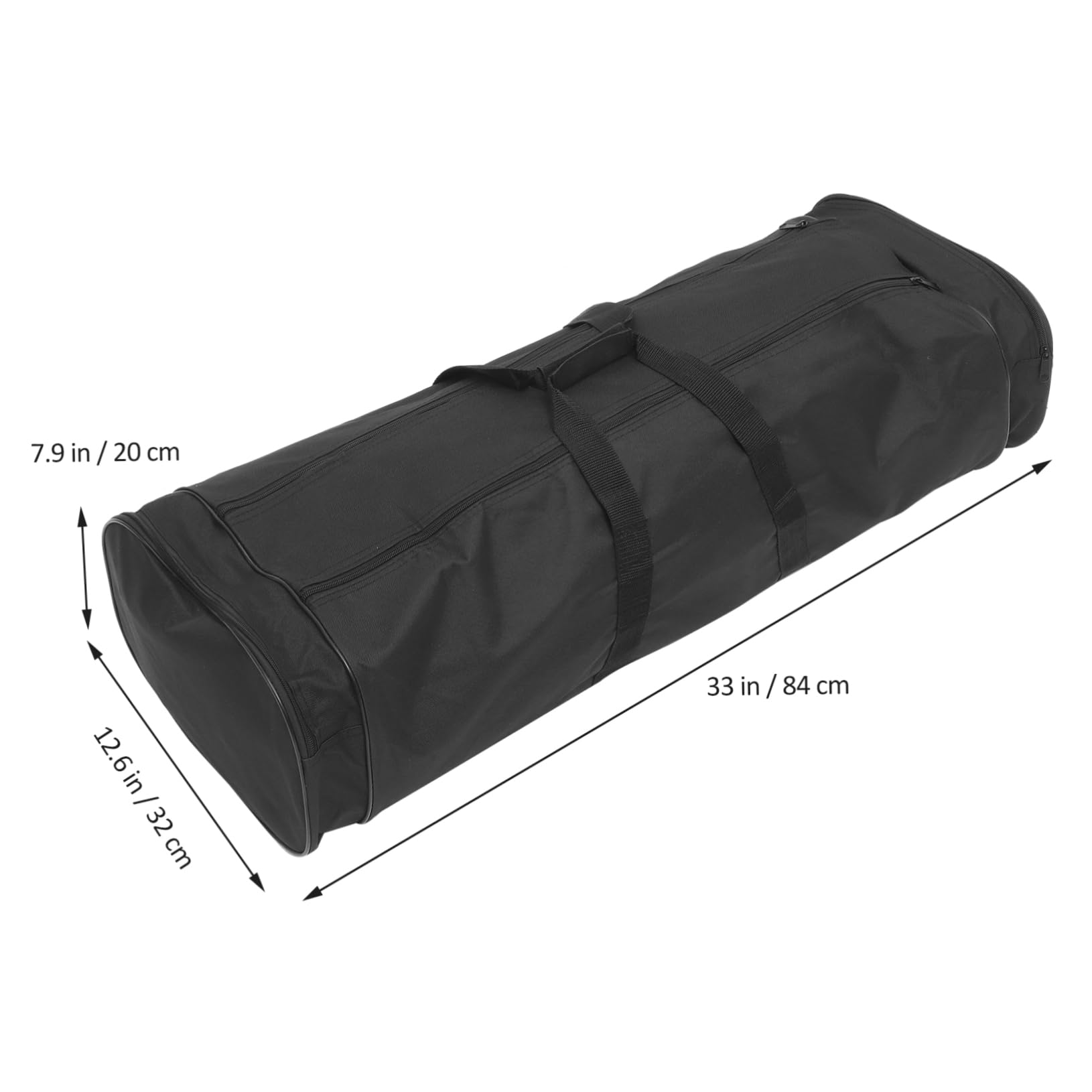Borsa per Telescopio in Nylon Nero Resistente, Design Semplice e Elegante, Facile da Aprire, Doppia Funzione a Zaino a Mano per Uso Outdoor