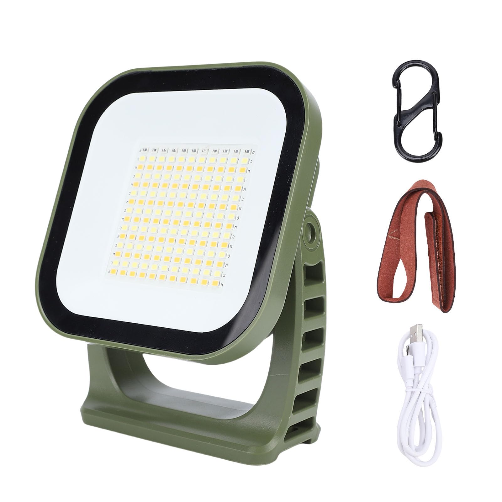 Lanterna Ricaricabile, 1800LM 165 LED Luce Solare da Campeggio