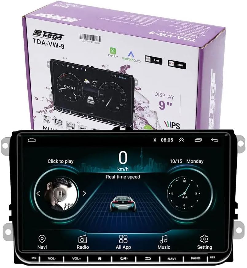 Targa TDA-VW9-9 Head Unit in Box