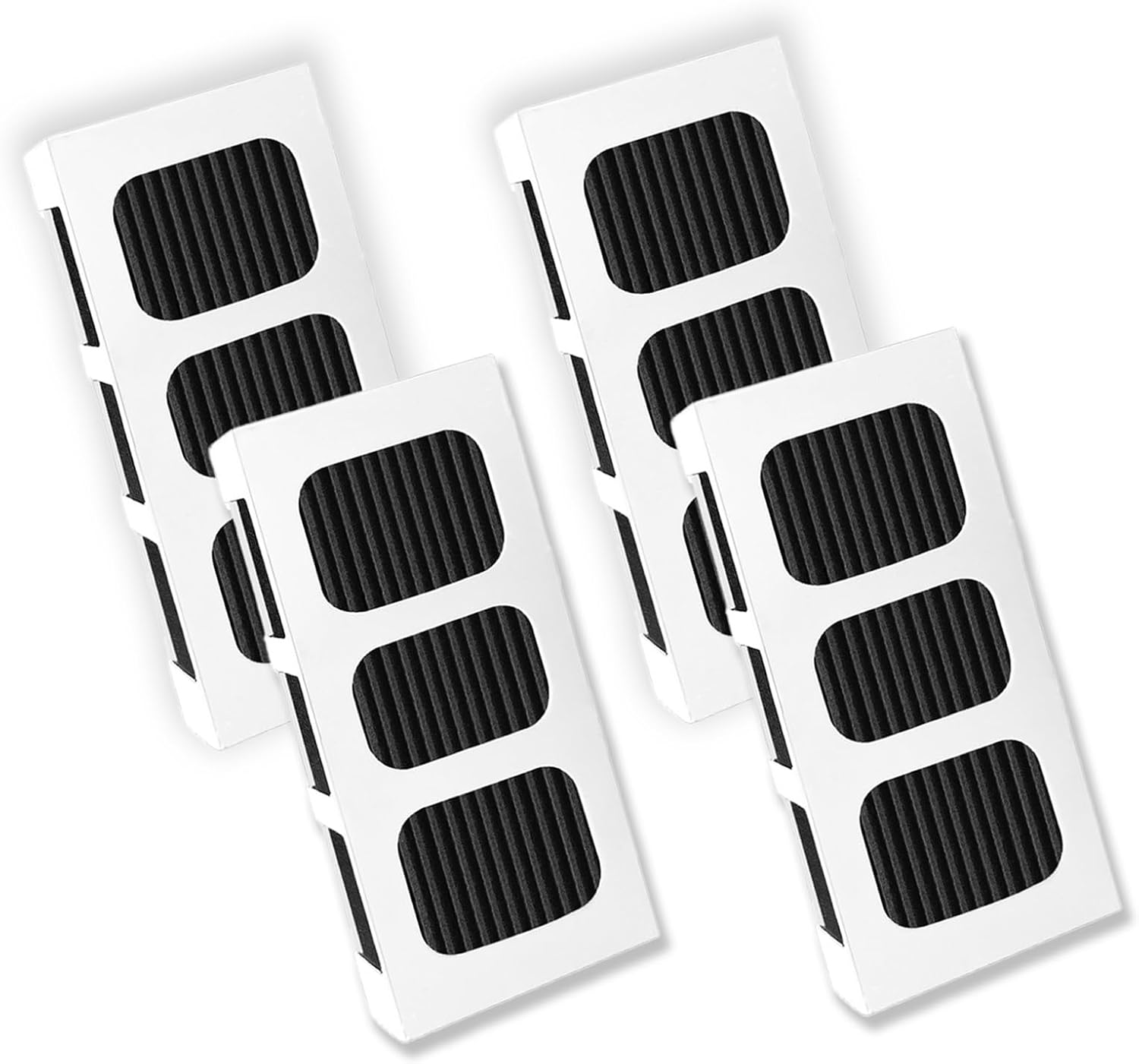 Frigerator Air Filter Replacement for Paultra2-4-Pack Refrigerator Air Filter Replacement with Odor Absorption, Compatible with Paultra2, Pure Air Ultra 2, Pureair Ultra ii