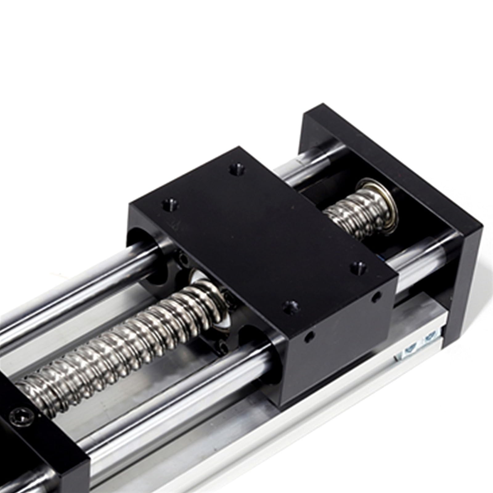 Mesa de riel de carrera eficaz con tornillo de bola 1204 con motor paso a paso Nema23, módulo de movimiento de guía lineal CNC, herramientas de bricolaje (700 mm)