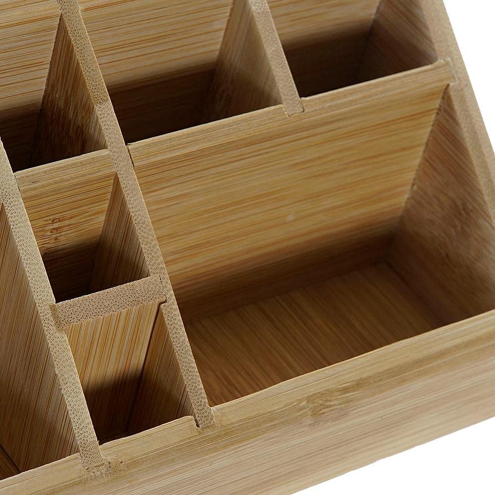 Item Int Natural Bamboo Organizer, 33 x 28 x 20 cm : Amazon.nl: Home &  Kitchen