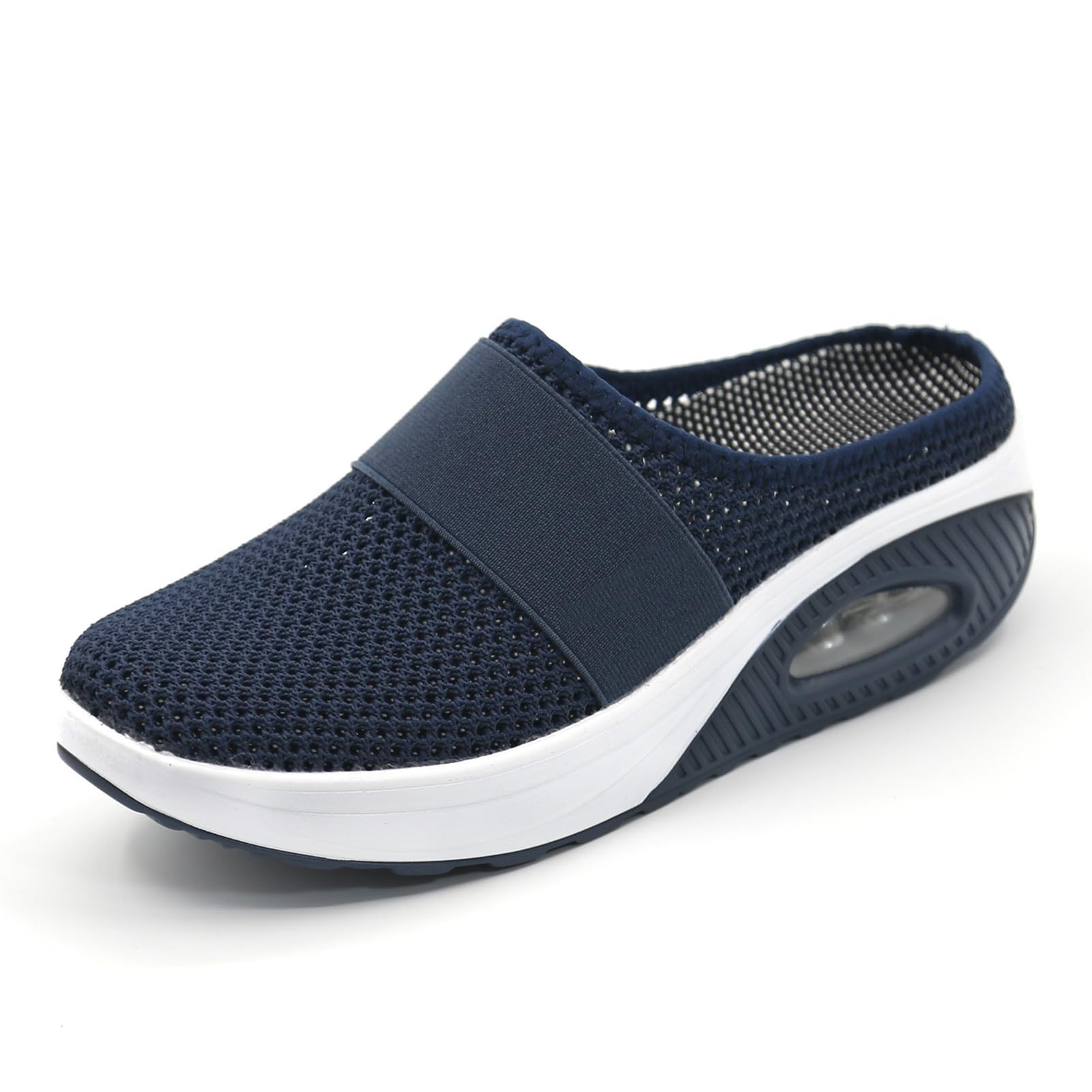 Buty dla cukrzyków, damskie letnie kapcie, oddychające, buty rekreacyjne, antypoślizgowe, z poduszką powietrzną, komfortowe buty na haluksy, plecione, Ortho Arch Support