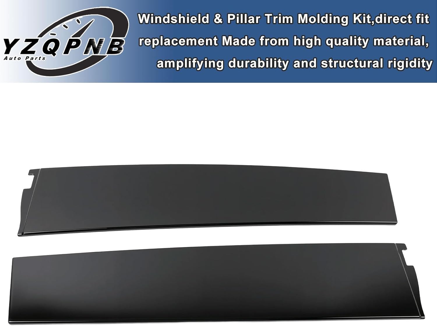 B & C Pillar Trim Applique Kit（6PCS） Compatible with 2015-2018 Chevrolet Suburban GMC Yukon XL Cadillac Escalade ESV Extended Version