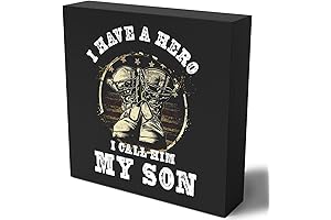 Son Gifts Wooden Box Sign Plaque - I have a Hero Call...