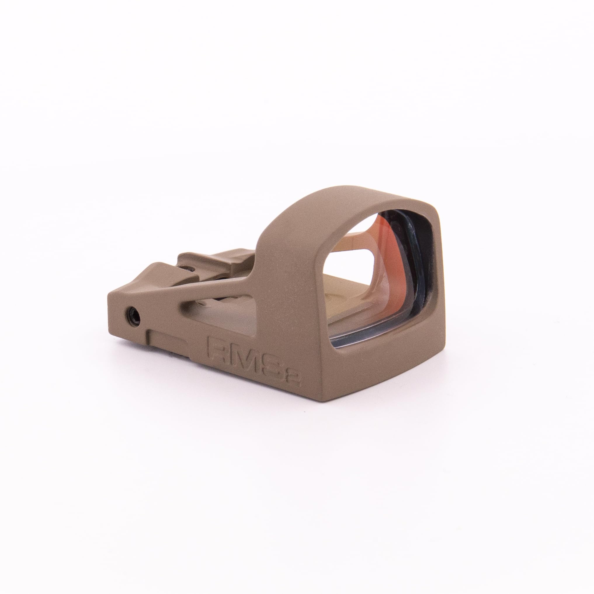 SHIELD SIGHTS RMS2 - Reflex Mini Sight 2.0 (4MOA) RMS Footprint - Crystal Clear Lens - Co-Witness - Open Reflex Sight - FDE Aluminum Housing - Full Size Duty Optic - Always On - Auto Brightness