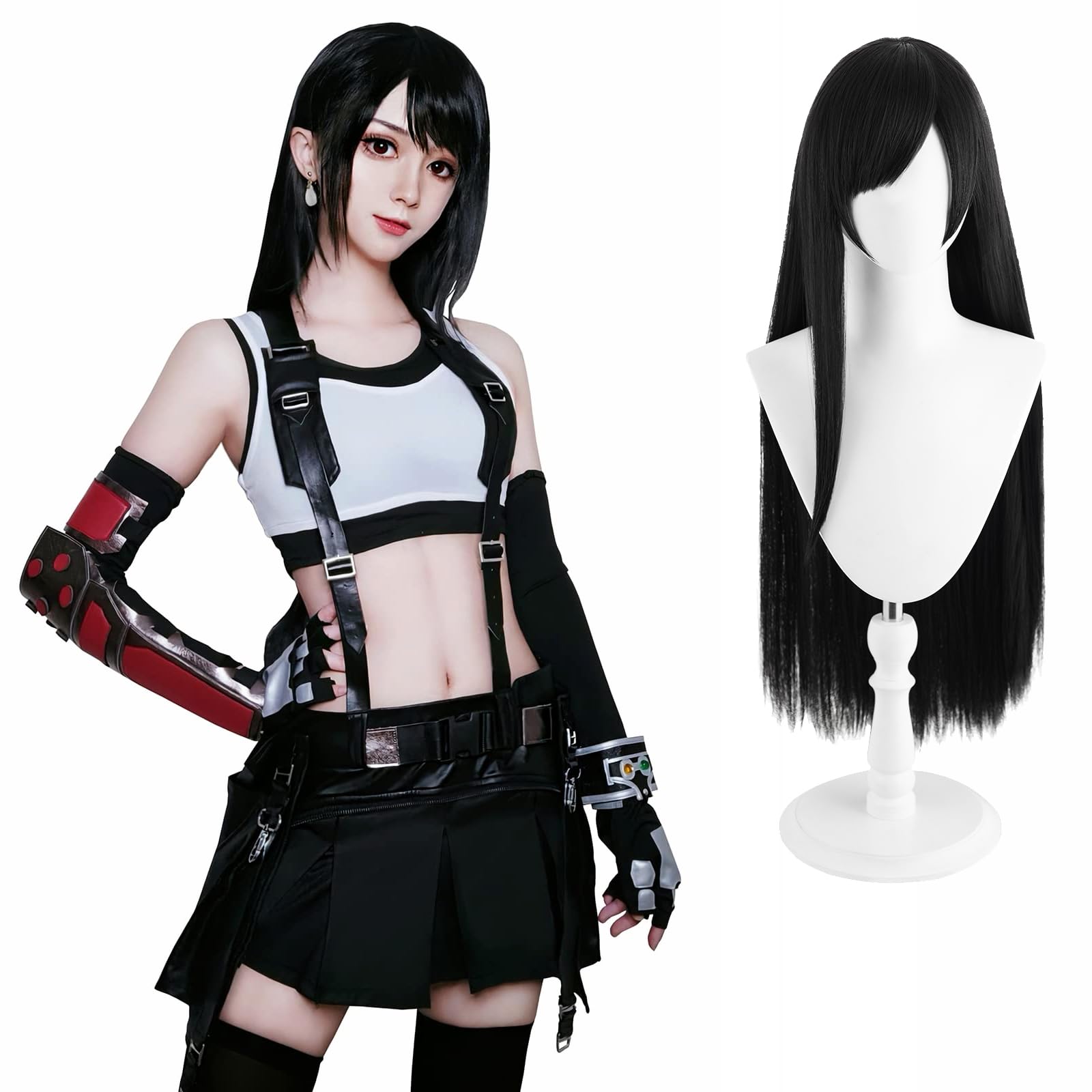 Amazon.co.jp: [NSPSTT] ティファ コスプレ 格闘服 FF7 コスプレ衣装