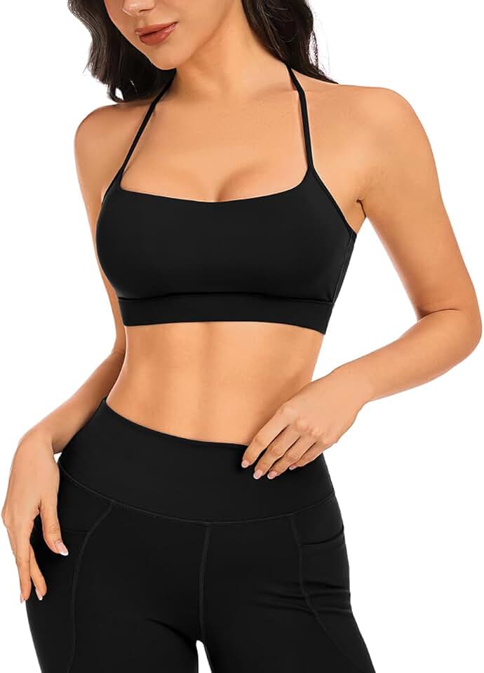 Top Academia Feminino Sutiã Esportivo Top com Bojo Yoga Treino Fitness Feminino com Alta Sustentação