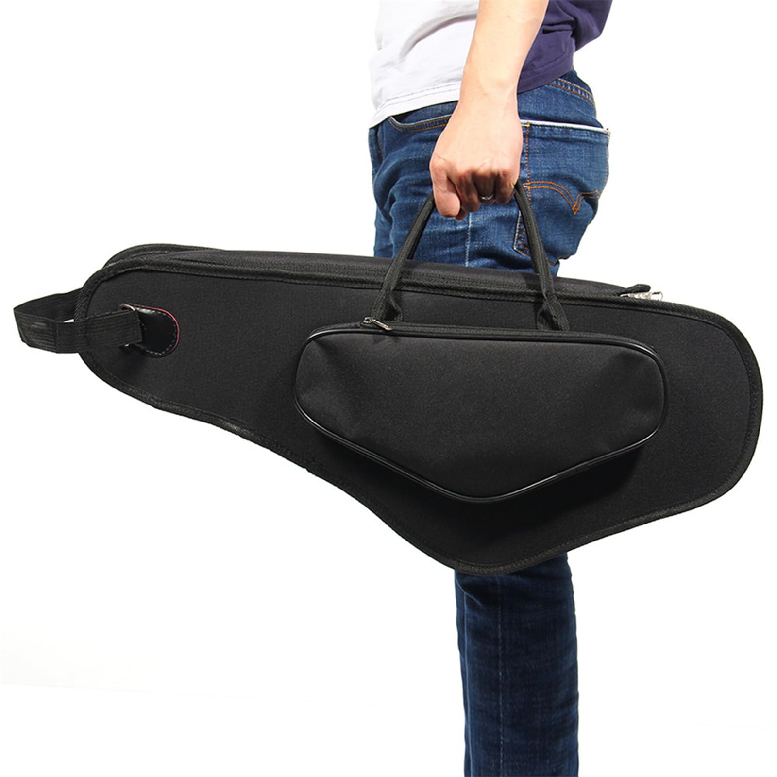 Étui pour Saxophone Alto Sac de Transport Sac à Dos étanche et Résistant aux Chocs Housse Double Réglable pour Saxophone Alto
